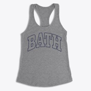 Bath New York Trendy Block Women's Racerback Tank