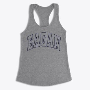 Eagan Minnesota Trendy Block Women's Racerback Tank