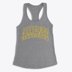 Alliance North Carolina Trendy Block Women's Racerback Tank