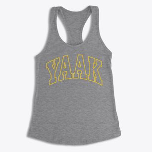Yaak Montana Trendy Block Women's Racerback Tank
