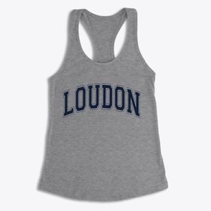 Loudon Tennessee Varsity Women's Racerback Tank