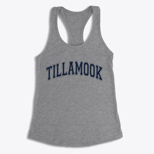 Tillamook Oregon Varsity Women's Racerback Tank
