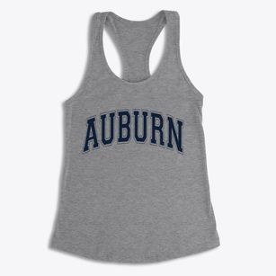 Auburn Wisconsin Varsity Women's Racerback Tank