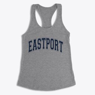 Eastport New York Varsity Women's Racerback Tank