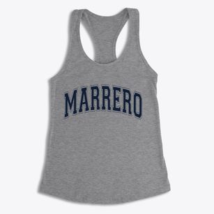 Marrero Louisiana Varsity Women's Racerback Tank