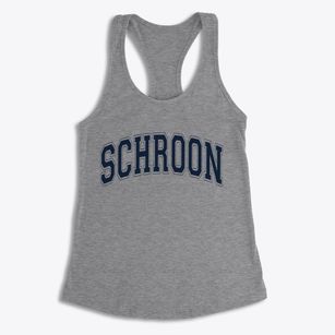 Schroon New York Varsity Women's Racerback Tank