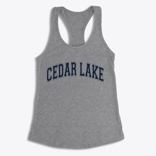Cedar Lake Wisconsin Varsity Women's Racerback Tank