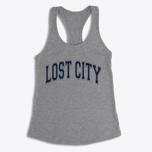 Lost City Oklahoma Varsity Women's Racerback Tank