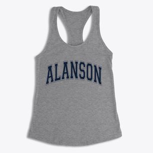 Alanson Michigan Varsity Women's Racerback Tank