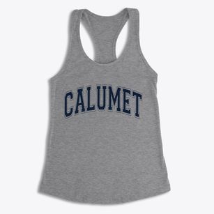 Calumet Oklahoma Varsity Women's Racerback Tank