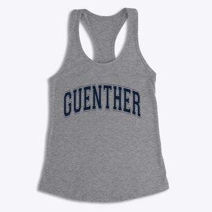 Guenther Wisconsin Varsity Women's Racerback Tank