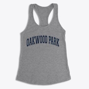 Oakwood Park Missouri Varsity Women's Racerback Tank