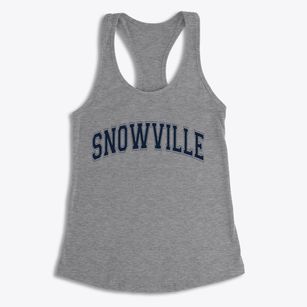 Snowville Utah Varsity Women's Racerback Tank