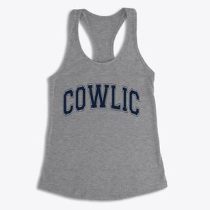 Cowlic Arizona Varsity Women's Racerback Tank