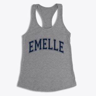 Emelle Alabama Varsity Women's Racerback Tank