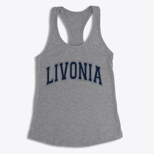 Livonia New York Varsity Women's Racerback Tank