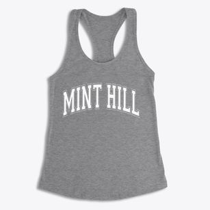 Mint Hill North Carolina Varsity Women's Racerback Tank