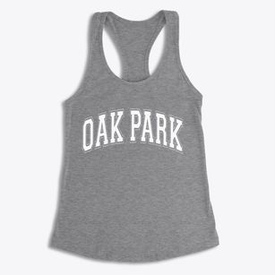 Oak Park Georgia Varsity Women's Racerback Tank