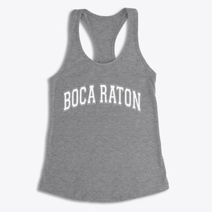 Boca Raton Florida Varsity Women's Racerback Tank