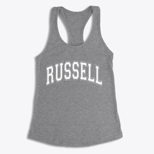 Russell Arkansas Varsity Women's Racerback Tank