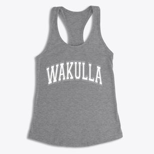 Wakulla North Carolina Varsity Women's Racerback Tank