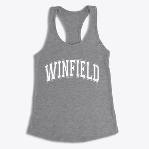 Winfield Kansas Varsity Women's Racerback Tank