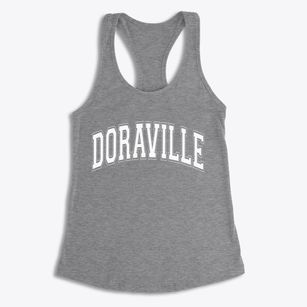 Doraville Georgia Varsity Women's Racerback Tank