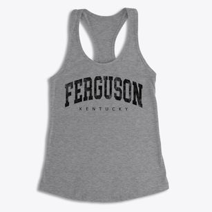 Ferguson Kentucky Urban Vibe Women's Racerback Tank