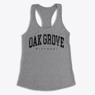 Oak Grove Missouri Urban Vibe Women's Racerback Tank