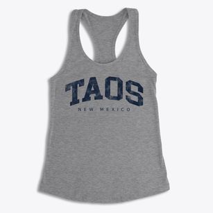 Taos New Mexico Urban Vibe Women's Racerback Tank