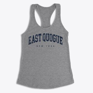 East Quogue New York Urban Vibe Women's Racerback Tank