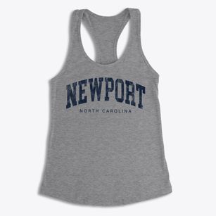 Newport North Carolina Urban Vibe Women's Racerback Tank