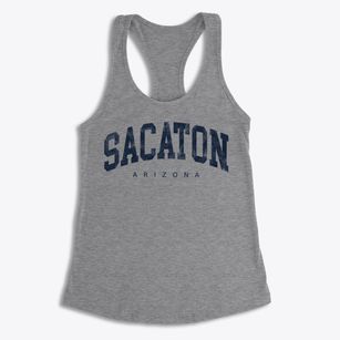 Sacaton Arizona Urban Vibe Women's Racerback Tank