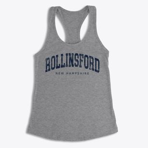 Rollinsford New Hampshire Urban Vibe Women's Racerback Tank
