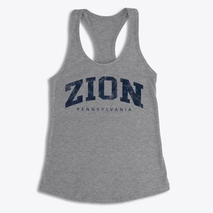 Zion Pennsylvania Urban Vibe Women's Racerback Tank