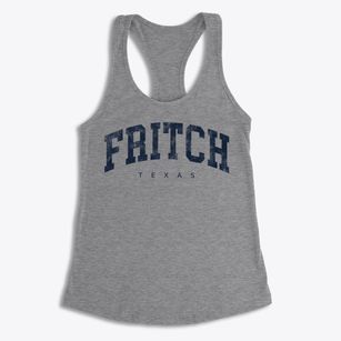 Fritch Texas Urban Vibe Women's Racerback Tank