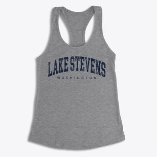 Lake Stevens Washington Urban Vibe Women's Racerback Tank