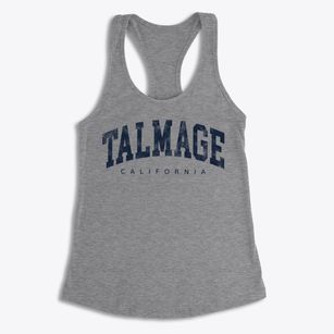 Talmage California Urban Vibe Women's Racerback Tank