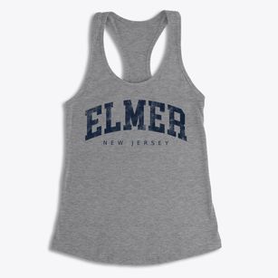 Elmer New Jersey Urban Vibe Women's Racerback Tank