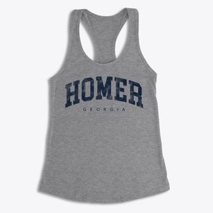 Homer Georgia Urban Vibe Women's Racerback Tank
