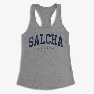 Salcha Alaska Urban Vibe Women's Racerback Tank