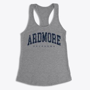Ardmore Oklahoma Urban Vibe Women's Racerback Tank