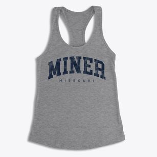Miner Missouri Urban Vibe Women's Racerback Tank