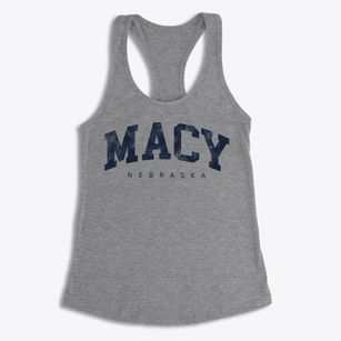 Macy Nebraska Urban Vibe Women's Racerback Tank