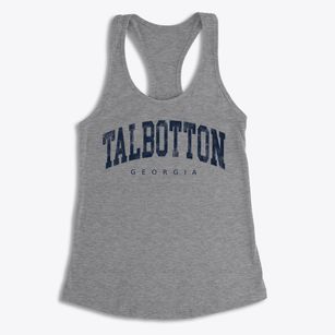 Talbotton Georgia Urban Vibe Women's Racerback Tank