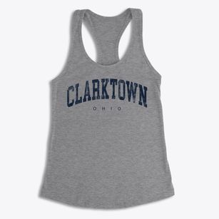 Clarktown Ohio Urban Vibe Women's Racerback Tank