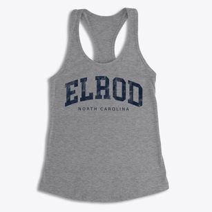 Elrod North Carolina Urban Vibe Women's Racerback Tank