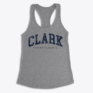 Clark Pennsylvania Urban Vibe Women's Racerback Tank