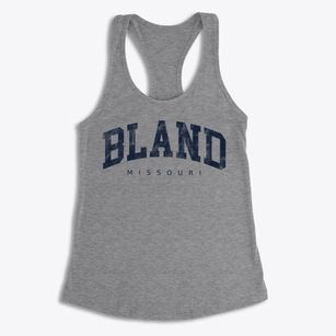 Bland Missouri Urban Vibe Women's Racerback Tank