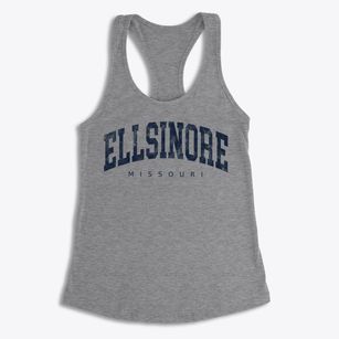 Ellsinore Missouri Urban Vibe Women's Racerback Tank